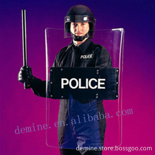 High bulletproof polycarbonate riot shield